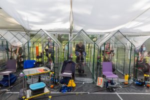 Heat Tent Bisham Abbey