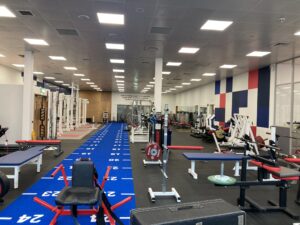 Empty Sheffield gym